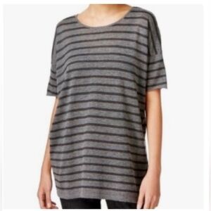 Black & Grey Tunic - Eileen Fisher Sweater